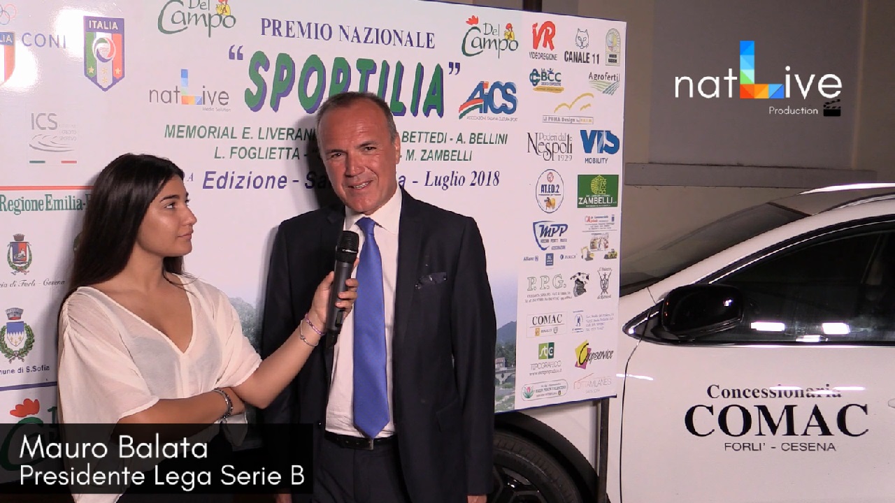 Premio Sportilia 2018 - Mauro Balata - Presidente Lega Nazionale Serie B